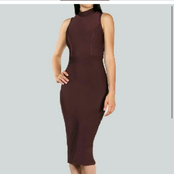 WOW couture Dresses & Skirts - Wine bandage dress